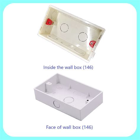 146 mm x 86mm electrical box|146mm * 86mm External Installation Box External Junction Box .